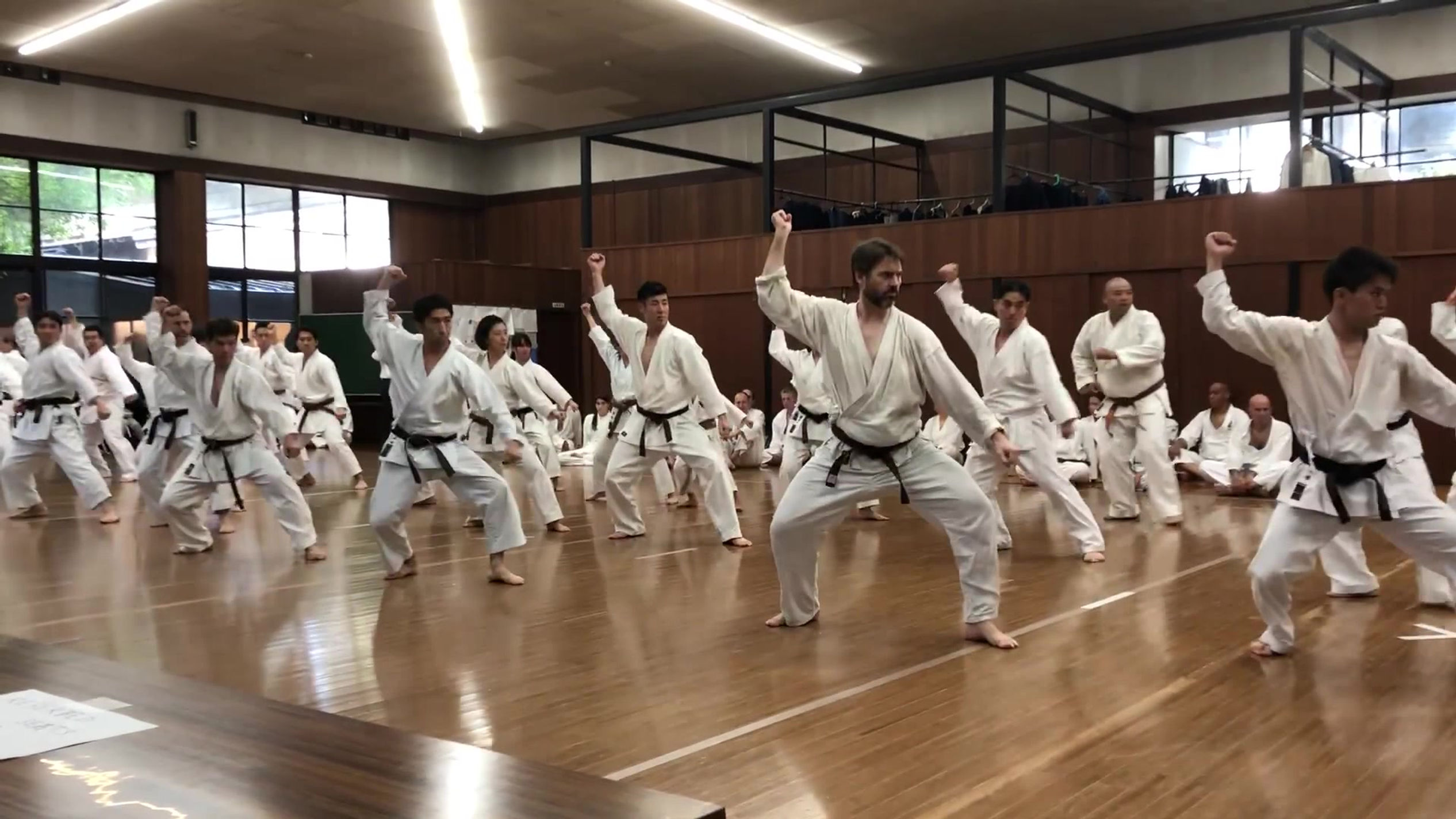 JION Kata demonstration from Shotokan Ohshima Dojo Japan_HD
